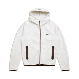 6PM Hoodie & Roadman Jacket Light Grey