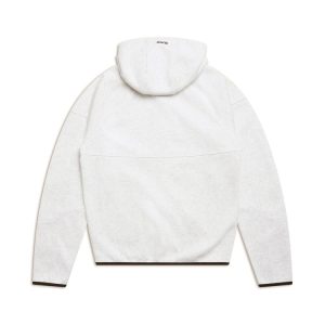 6PM Hoodie & Roadman Jacket Light Grey