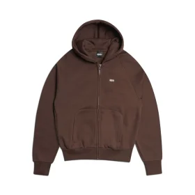 6PM Hoodie Chocolate Brown Zip Season