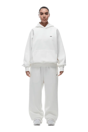 6pm Jogginganzug Coconut Weiß