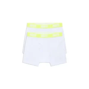 6PM Season Boxer Shorts White/Lemon (2-Pack)