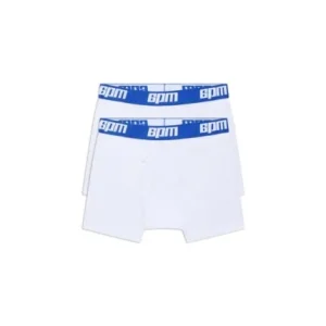 6PM Season Boxer Shorts White/Princess Blue (2-Pack)